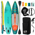 11' Inflatable Stand Up Paddle Board with Adjustable Paddle product image