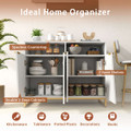 40" Buffet Storage Cabinet with Adjustable Shelves product image