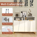 40" Buffet Storage Cabinet with Adjustable Shelves product image