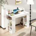 43" Home Office Desk with Power Outlets  product image