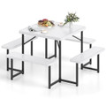 Picnic Table for 4-8 People with Umbrella Hole product image