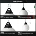 21" Water Punching Bag with Adjustable Hanging Chain product image