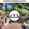 2-Person Rattan Porch Swing product image