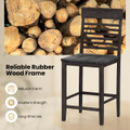 Counter-Height Dining Chair with Footrests  product image