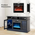  Electric Fireplace TV Stand with LED Lights and Remote product image