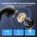 AI Language Translation Earbuds, Translation Earbuds Real Time, 144 Languages Online Translation, Two Way Translator for iOS for Android, Black product image
