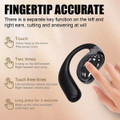 Ai Translating Ear Buds,Wireless Bluetooth Earphone 144 Languages Real Time Language Translator,For Travel Business Learning Color Black product image
