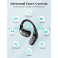 Translation Earbuds Real Time, AI Translator Earbuds Support 144 Languages, Language Translator Earbuds for Android iOS, for Travel Business (Black) product image