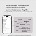 Ai Translating Ear Buds,Wireless Bluetooth Earbuds 144 Languages Real Time Language Translator,For Travel Business Learning Color White product image