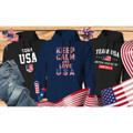 Men's Patriotic USA Pullover Hoodie product image