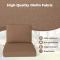 Deep Seat Cushion and Back Pillow with Removable Covers (2- to 8-Pack) product image