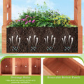 Wooden Raised Garden Bed with Trellis (1- or 2-Pack) product image
