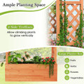 Wooden Raised Garden Bed with Trellis (1- or 2-Pack) product image