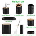 Newhome 8-Piece Bathroom Accessory Set product image