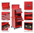 Rolling 6-Drawer Tool Chest with Riser product image