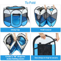 PetLuv™ Portable Foldable Pet Playpen product image