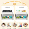 4-in-1 Kids Table and Chair Set with Reverisble Tabletop product image