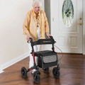 Folding Walker with 9" Pneumatic Tires and Adjustable Handle Height product image