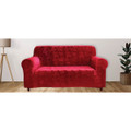 Rich Floral Pattern Velvet Stretch Slipcovers product image