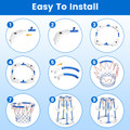 CoolWorld Pool Basketball Hoop product image