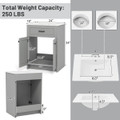 Under-Sink Basin Bathroom Storage Cabinet product image
