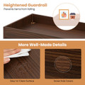 3-Tier Rolling Side End Table product image