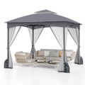 Patio Gazebo with Netting Walls product image