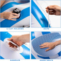 3-Person Pool Float With Handles And Cup Holders product image