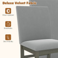 Upholstered Rubber Wood Dining Chairs (Set of 2 or 4) product image
