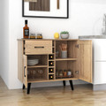 2-Door Wine Bar Cabinet with Drawer product image