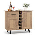 2-Door Wine Bar Cabinet with Drawer product image