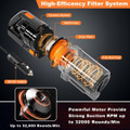 CherylonCar SV-11 Portable Handheld Car Vacuum product image