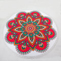 Round 61" Diameter Fringed Beach Towels product image