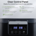  4L Electric Composter with 2 Carbon Filters product image