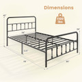 Bed Frame with Headboard and Storage product image