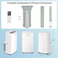 3-in-1 Portable Air Conditioner (6350 BTU) product image
