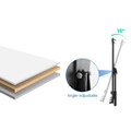 Height-Adjustable Mobile Whiteboard with Round Stand product image