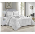 Manhattan Lights® 8-Piece Stripe or Vine Microfiber Bed-in-a-Bag product image