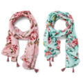 Lightweight Floral Rose Scarf product image