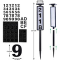 Solar Lighted House Address Sign product image