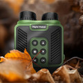 4K Night Vision Binoculars IR 8X Digital Zoom Rechargeable 3inch HD Screen 40MP Photos 4K Video Infrared Full Dark View Scope Color Green product image