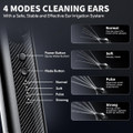 Electric Ear Wax Removal Upgraded Irrigation System 4 Modes Water Powered Cleaner Kit product image