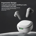 144 Language AI Translator Headphones Bluetooth 5.4 Simultaneous Interpretation Earphone Ai Voice Real Time Translator Earbuds Color Grey product image
