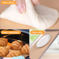 Non-Stick Silicone Baking Mat Roll Heat Resistant Pastry Dough Counter Protector 30×244cm With Non Slip Surface And Oven Safe Design product image