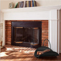 Indoor Black Fireplace Log Holder product image