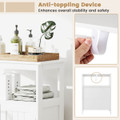 Freestanding Bathroom Floor Storage Organizer product image