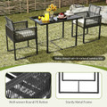 3-Piece Patio PE Wicker Furniture Set  product image