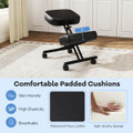 Height Adjustable Kneeling Chair with Angled Seat (1- or 2-Pack) product image