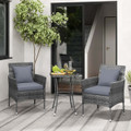 3-Piece Cushioned Patio Furniture Set product image