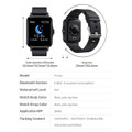 Black Smart Fitness Watch product image